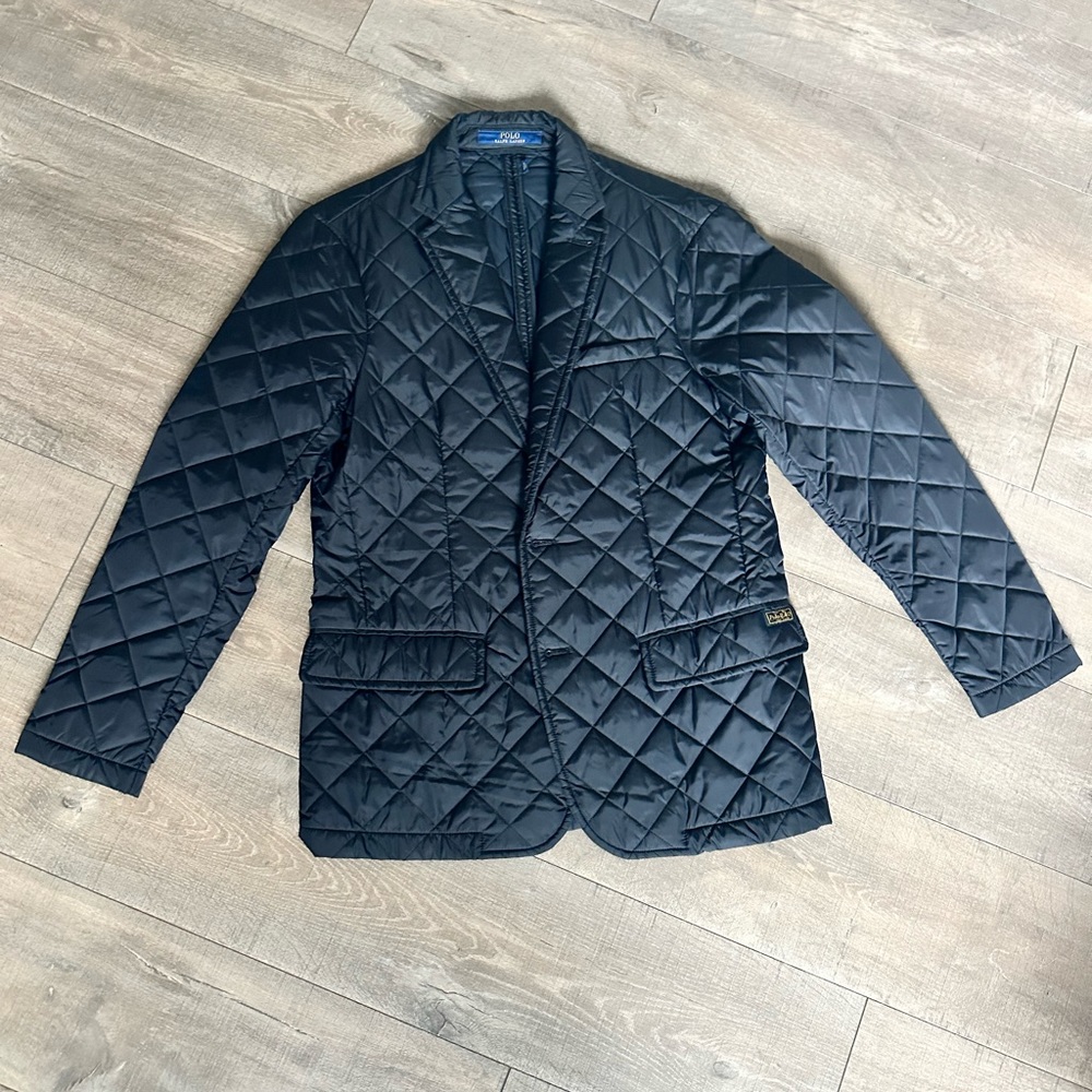 Polo by Ralph Lauren Quilted Black Jacket